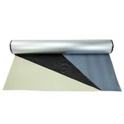 Membrana impermeable alumini adhesiu groc